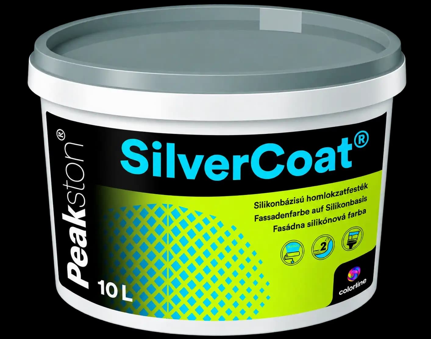 Ilustračný obrázok produktu Silvercoat farba 10L