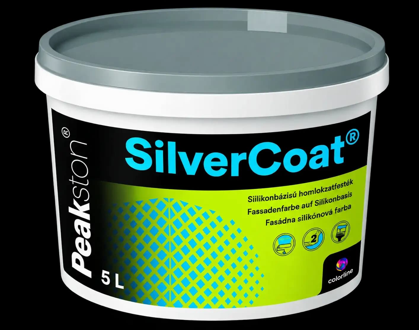 Ilustračný obrázok produktu Silvercoat farba 5L