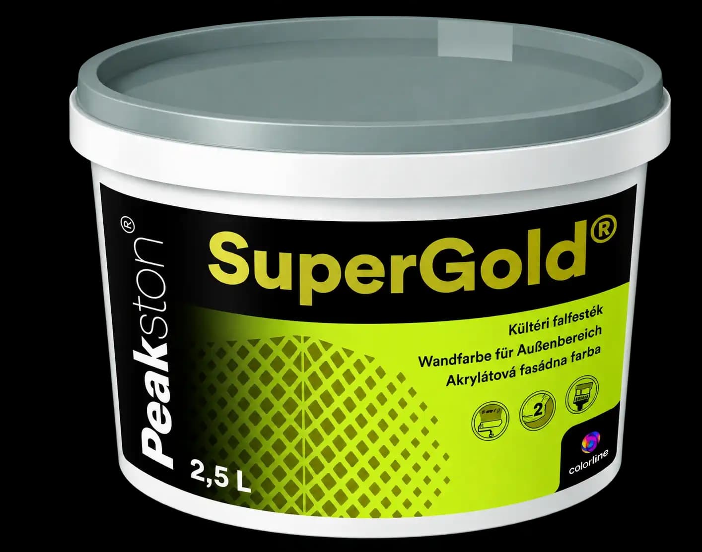 Ilustračný obrázok produktu Supergold farba 2,5L