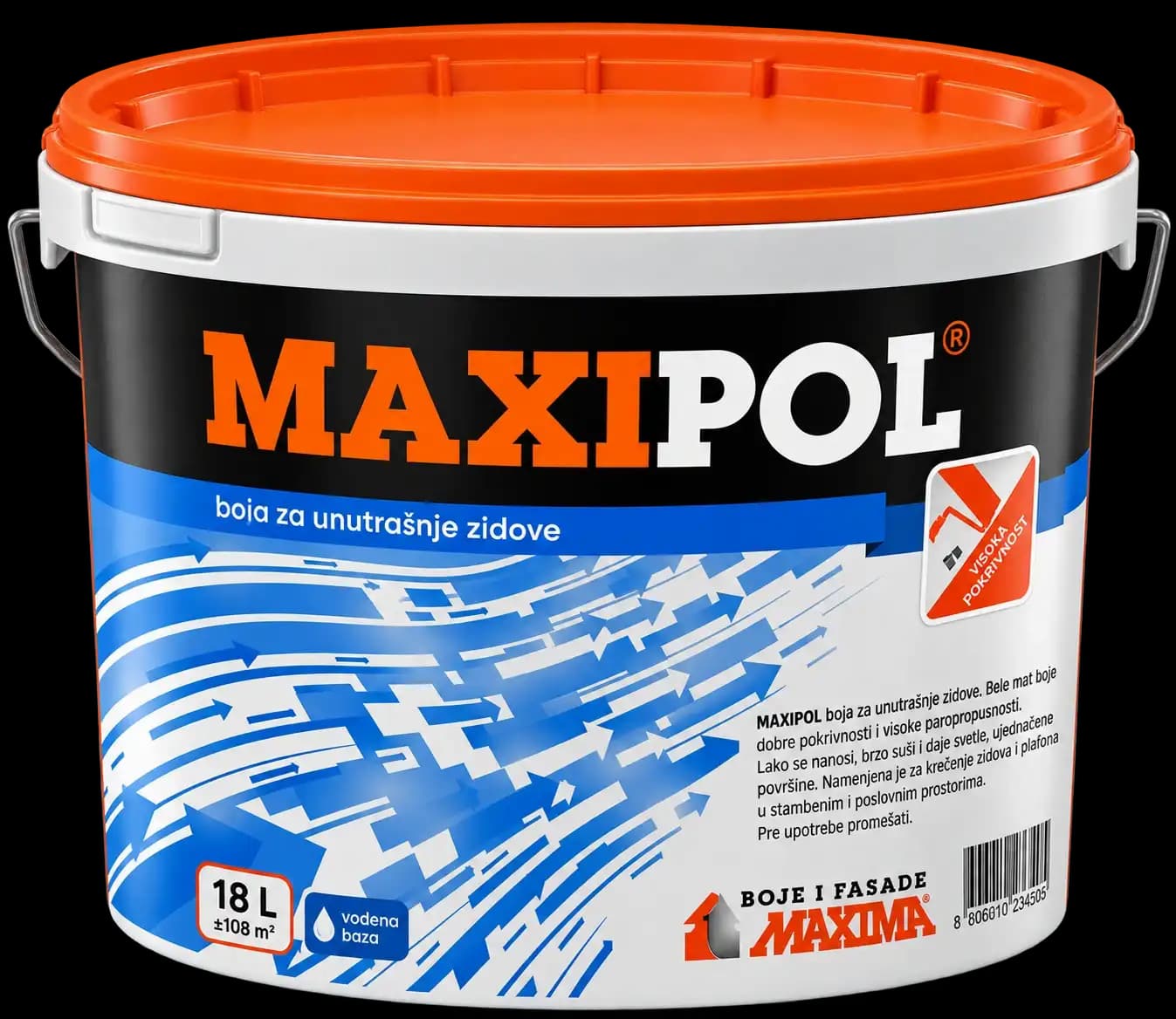 Ilustračný obrázok produktu MAXIPOL 18L