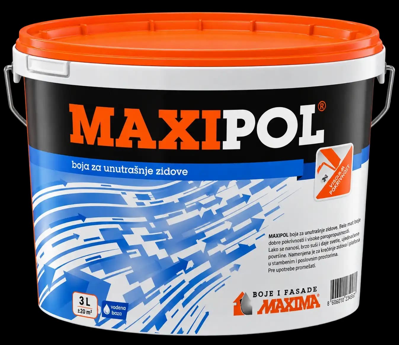 Ilustračný obrázok produktu MAXIPOL 3L
