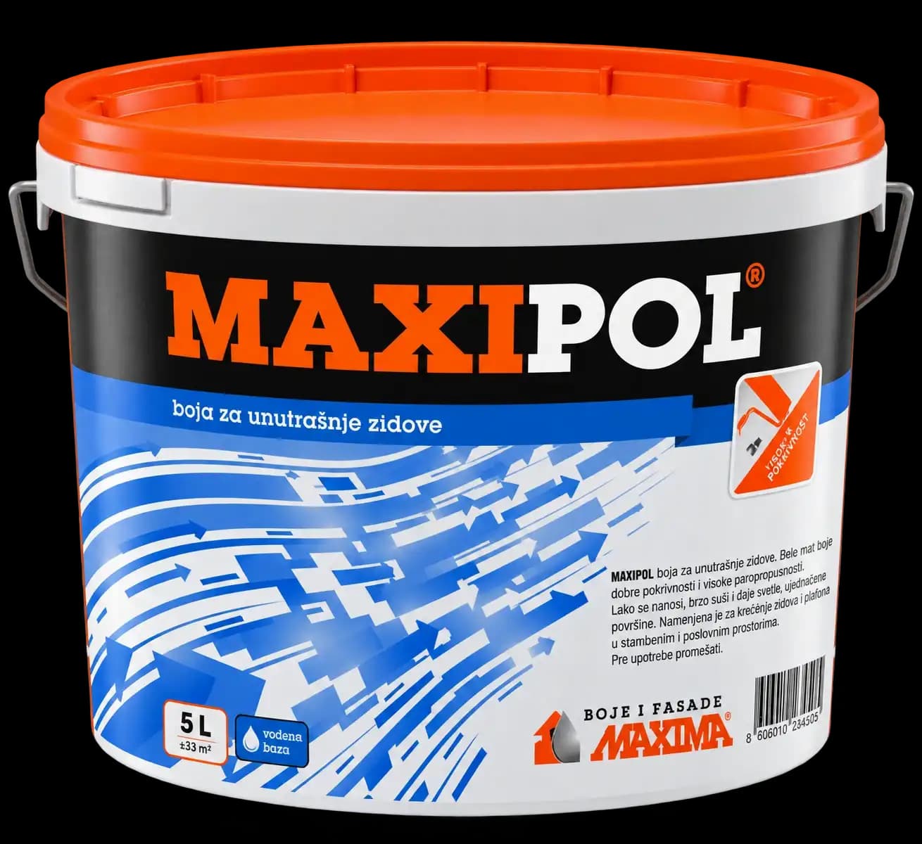 Ilustračný obrázok produktu MAXIPOL 5L