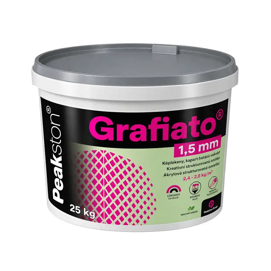 Ilustračný obrázok produktu Grafiato AKRYLÁTOVÁ omietka 1,5 mm
