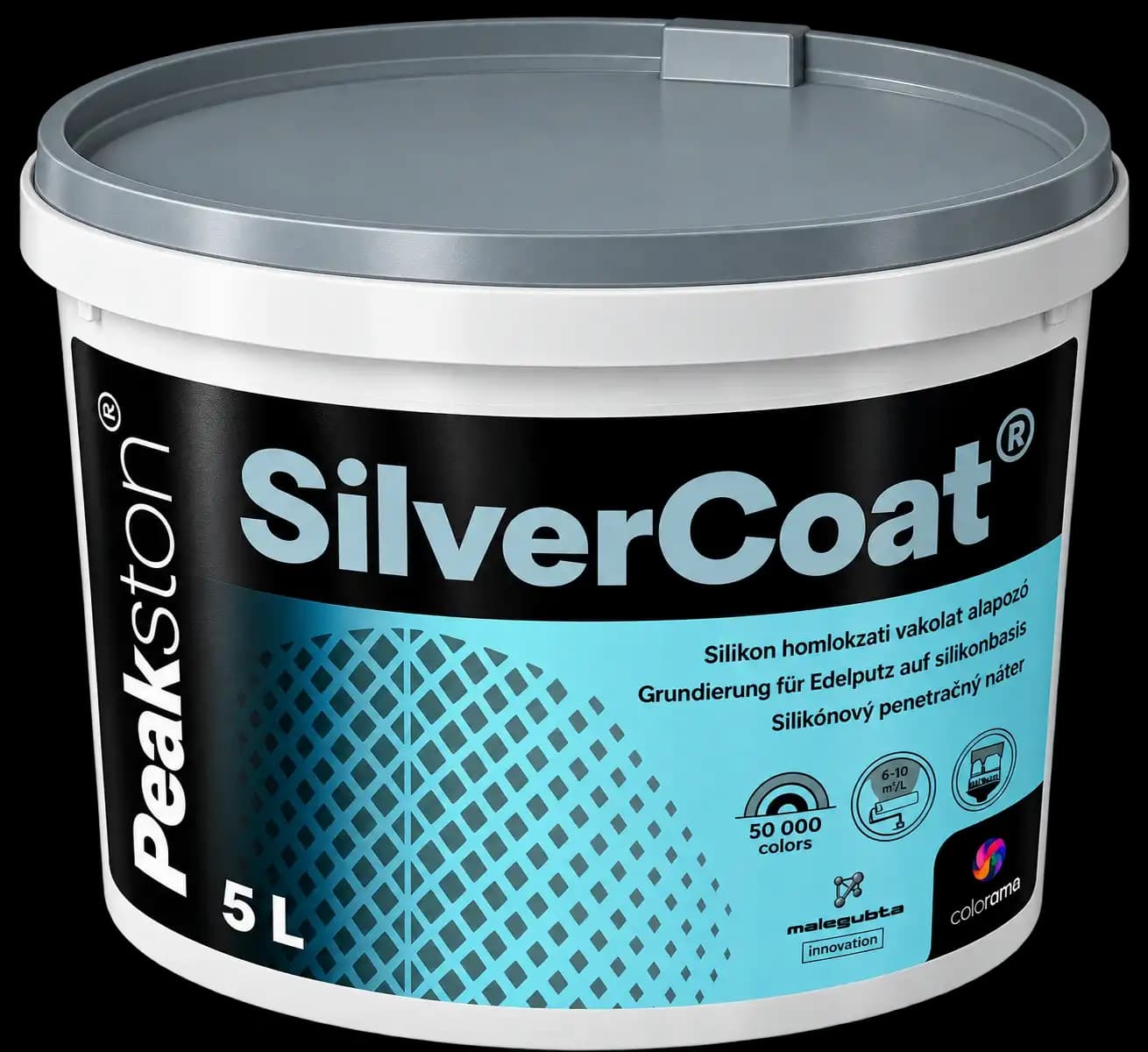 Ilustračný obrázok produktu Silvercoat SILIKÓNOVÝ penetračný náter 5L