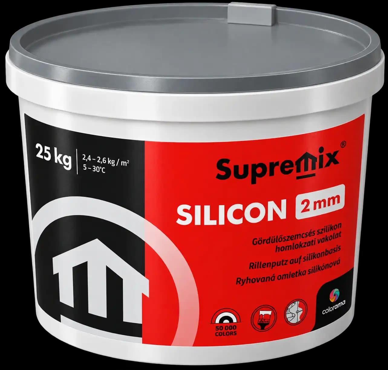 Ilustračný obrázok produktu Silvercoat SILIKÓNOVÝ omietka 2 mm